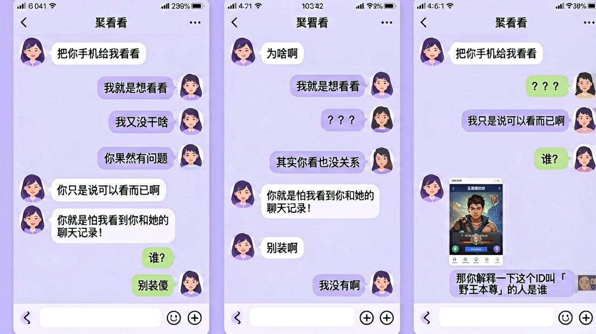 查手机查出了「野王本尊」……