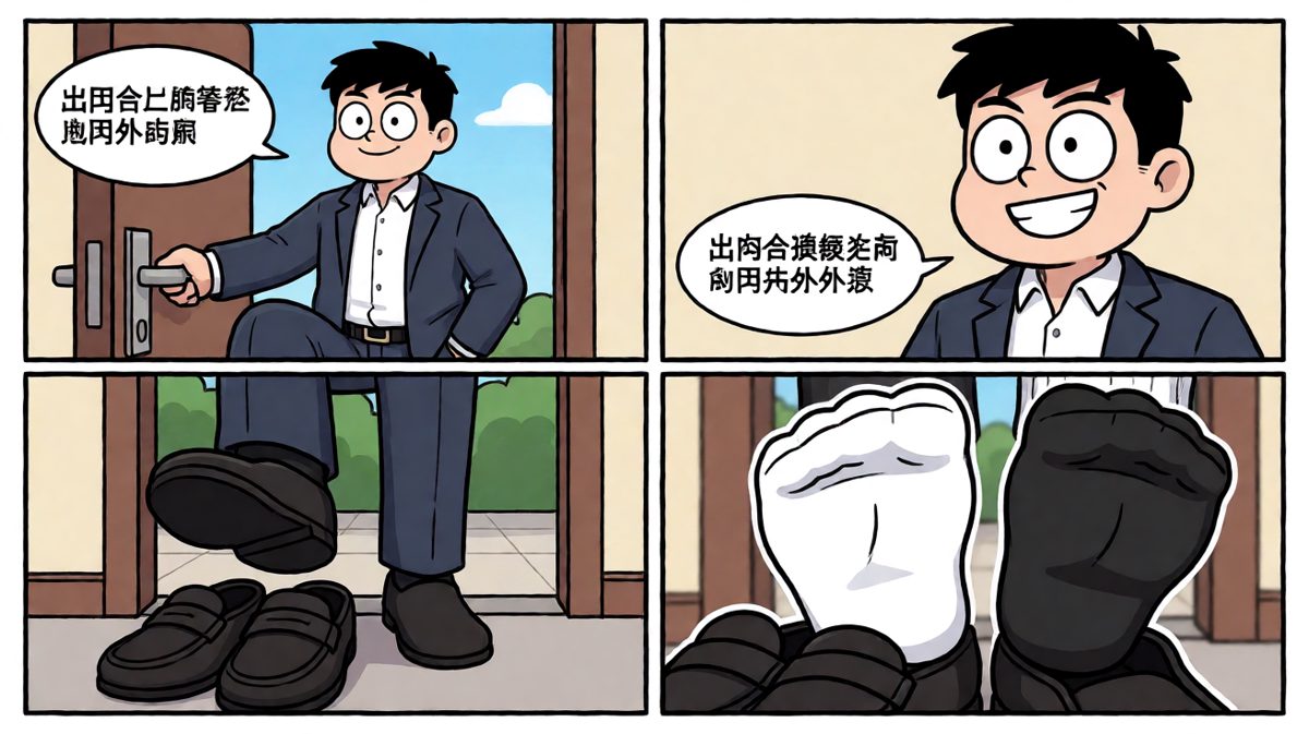 左右互搏，袜子各奔东西