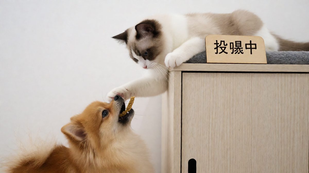 猫：本宫赏你的，还不快谢恩？