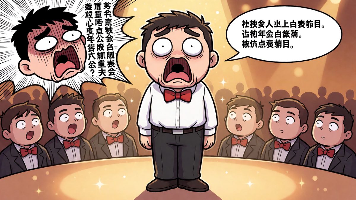 《社恐的噩梦：被迫C位出道》——每一个眼神都在说快让我消失