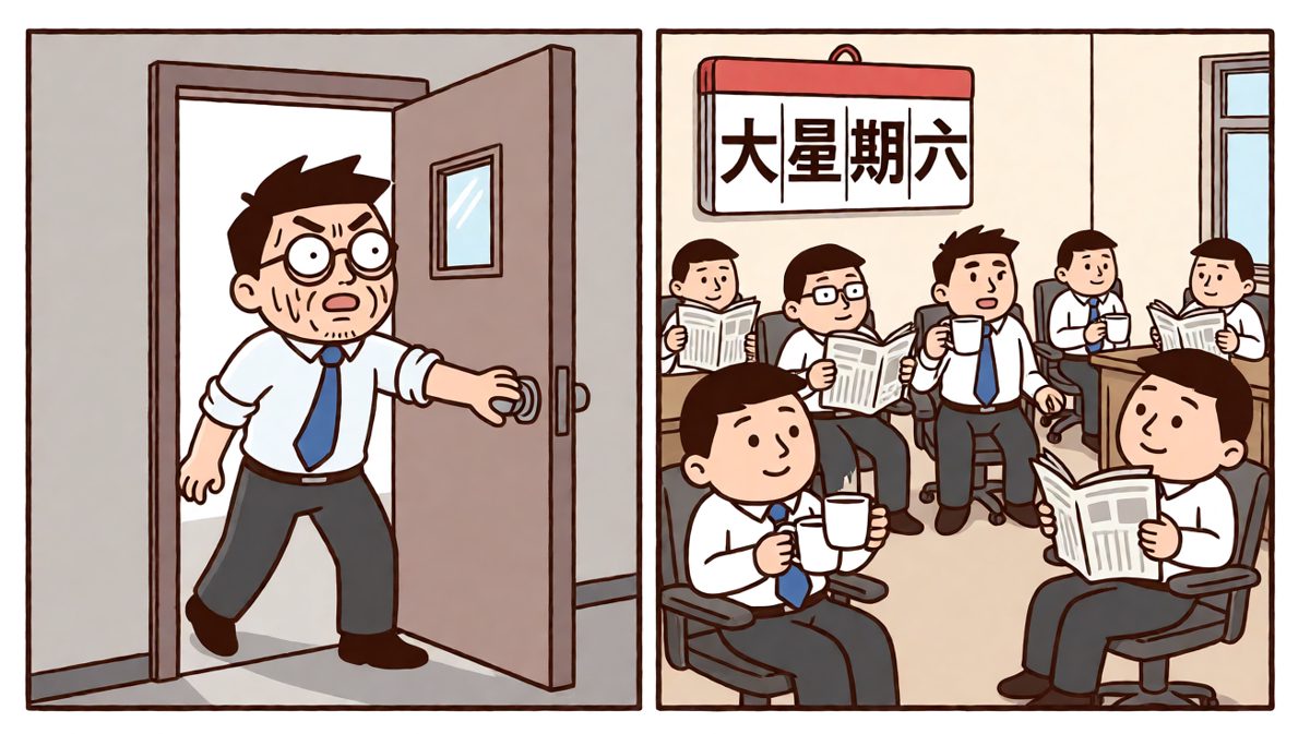 今天……是周末？！