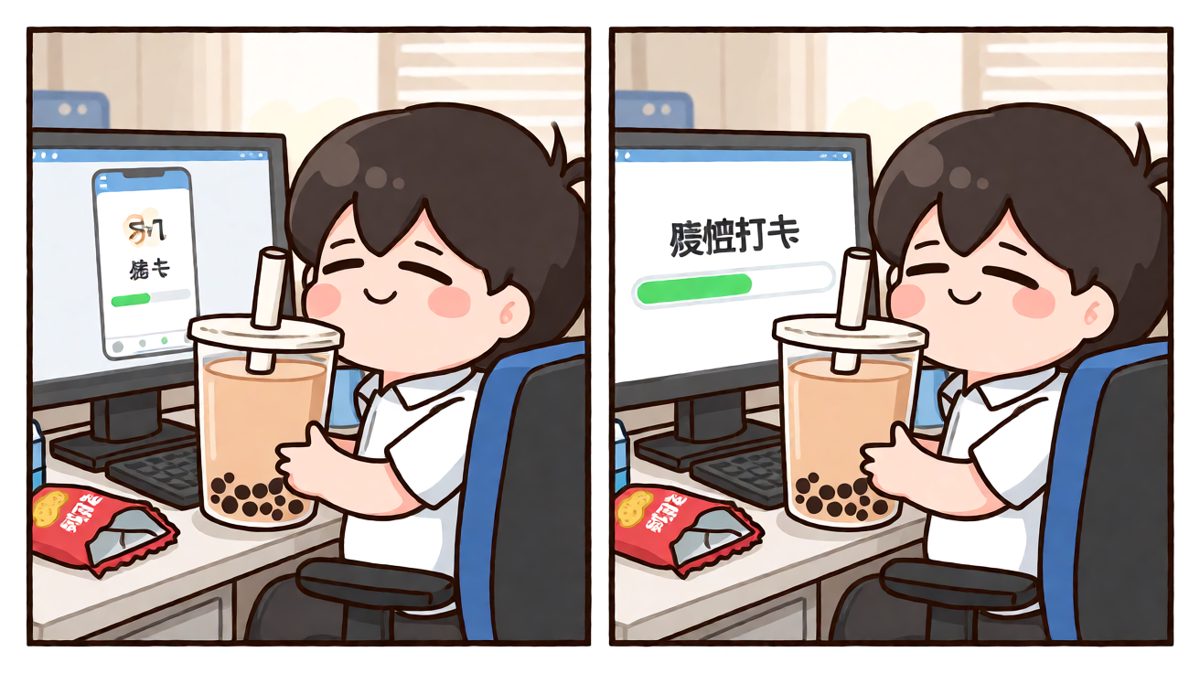 办公室下午茶时间：奖励自己一杯而已