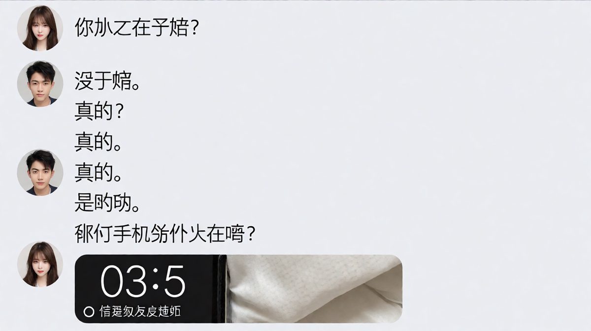男生试图隐瞒却暴露了行程表