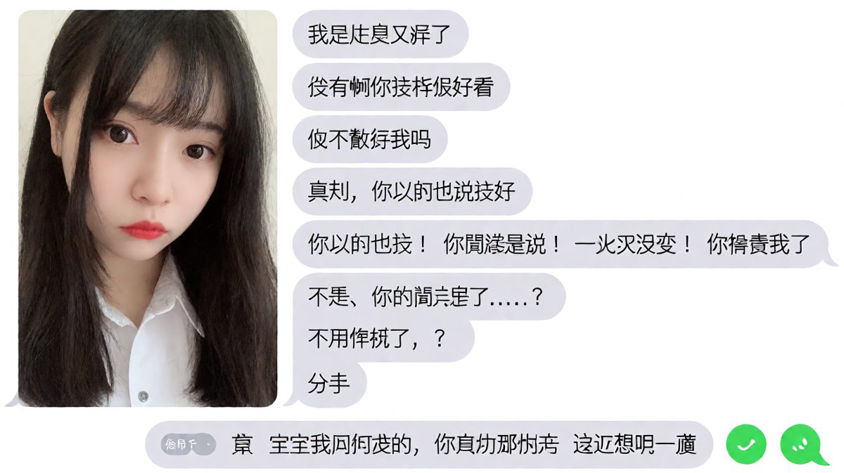 从夸奖到分手再到求夸，情侣聊天的高风险闭环