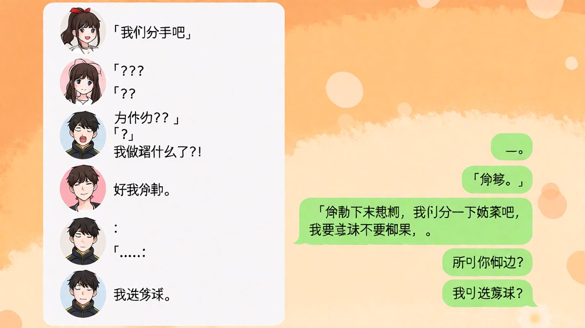 假分手真争奶茶的搞笑乌龙