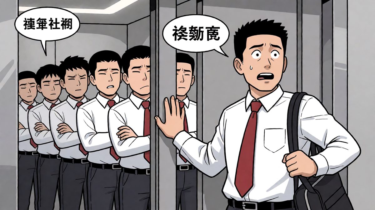 电梯门关上的那一刻，我的人生也跟着关了