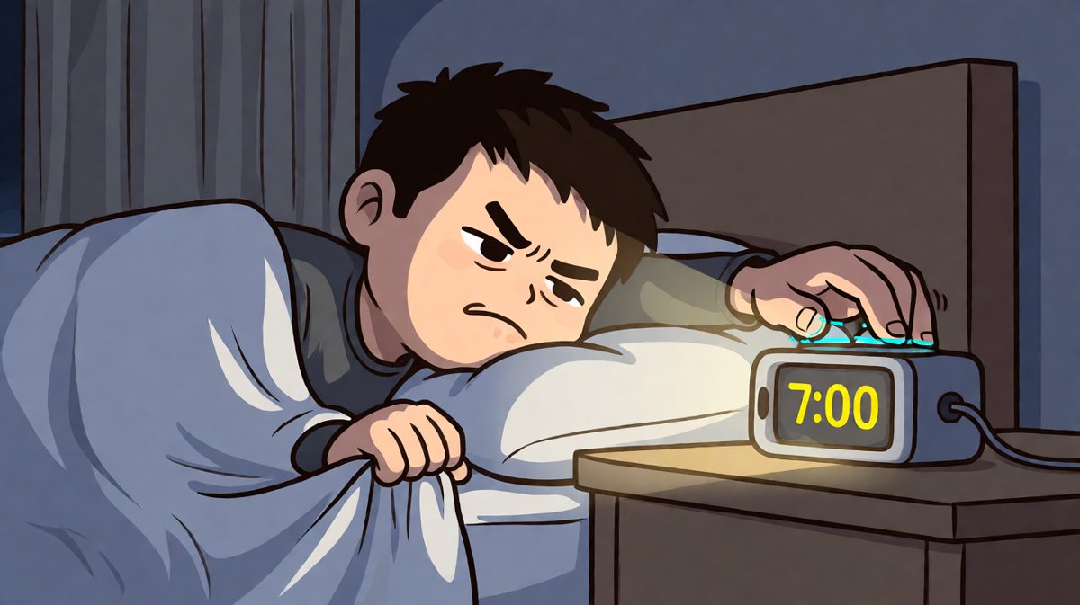 闹钟响了，起还是不起？