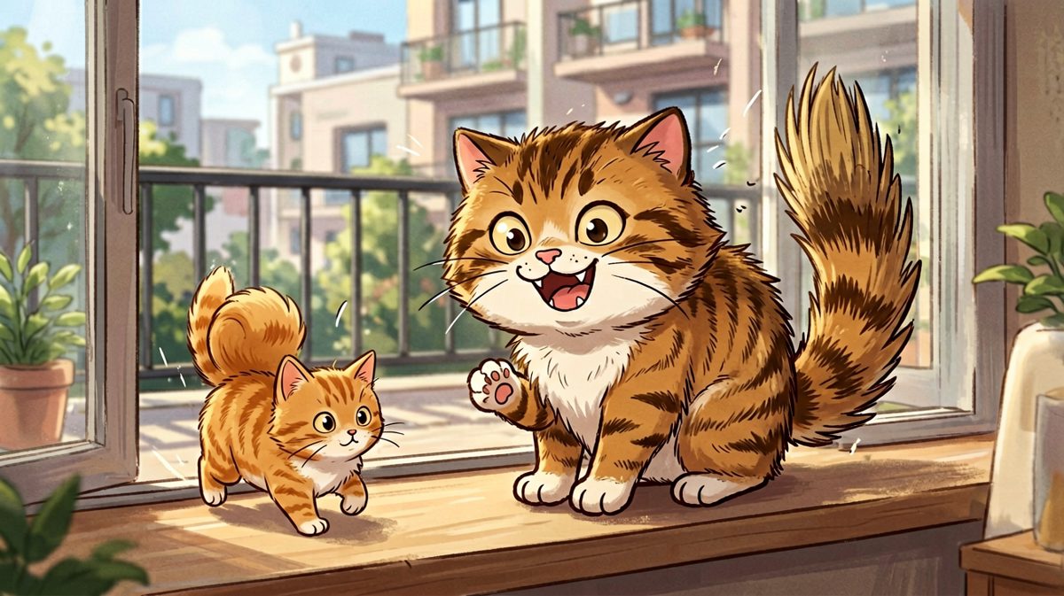 猫咪：谁？谁在看我？