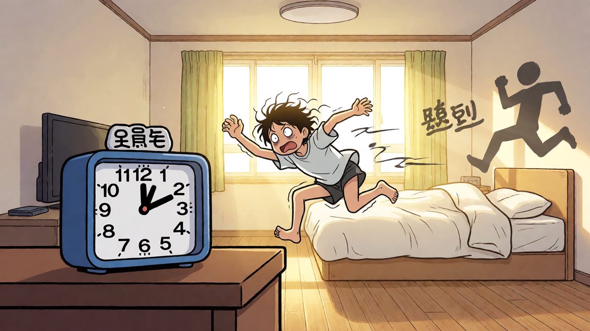 睁眼一看？已经是中午了……