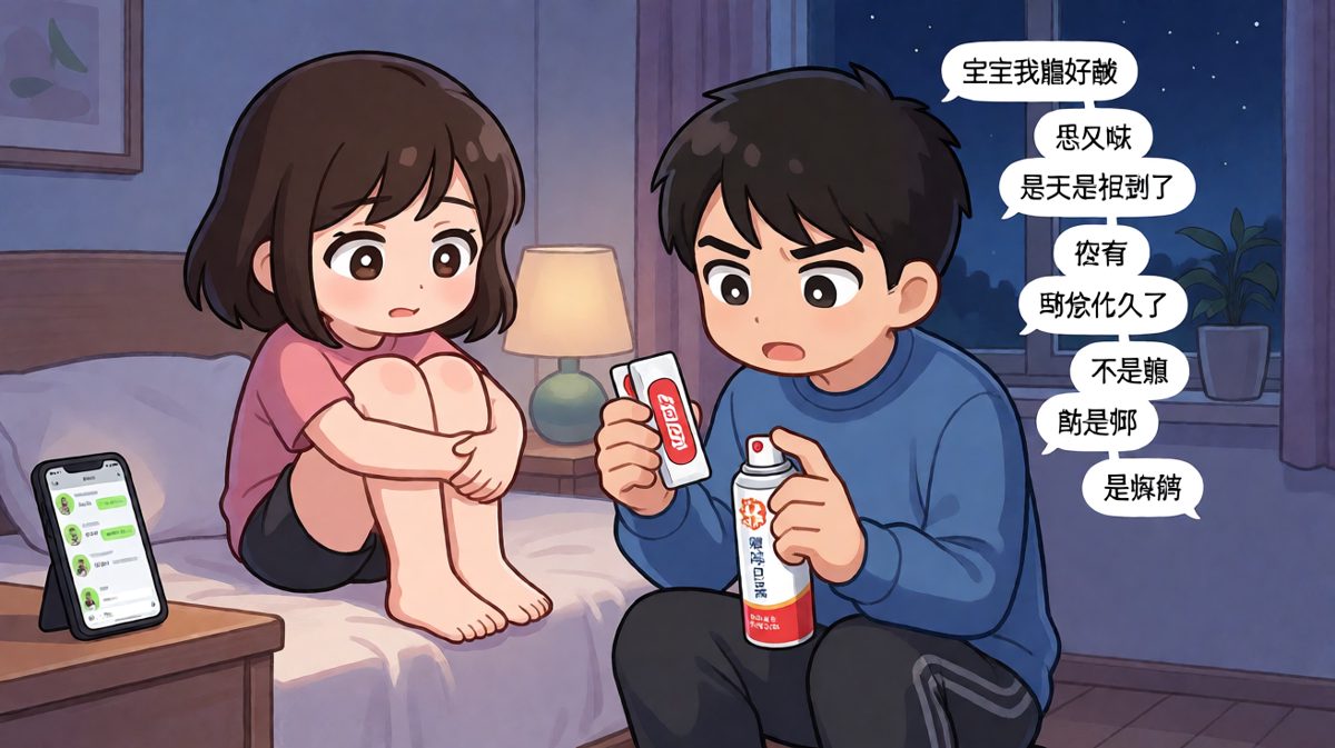 腿酸不是腿酸，是屁股麻了——直男的关心总是跑偏