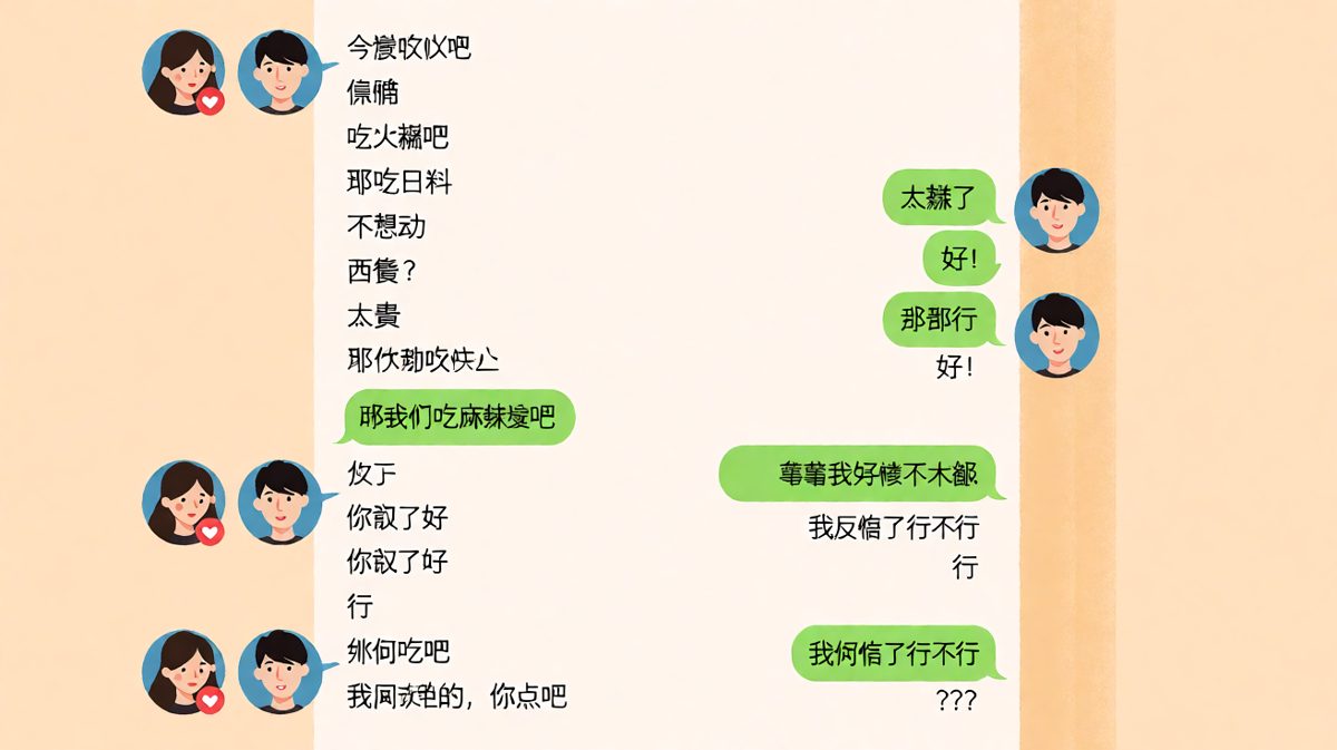 永远选不出的晚餐与永远的随便