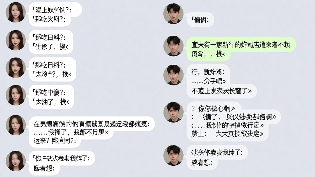 「随便」是情侣间最难破解的密码