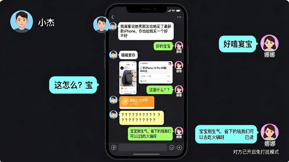 用省钱方式满足女友要求的神操作