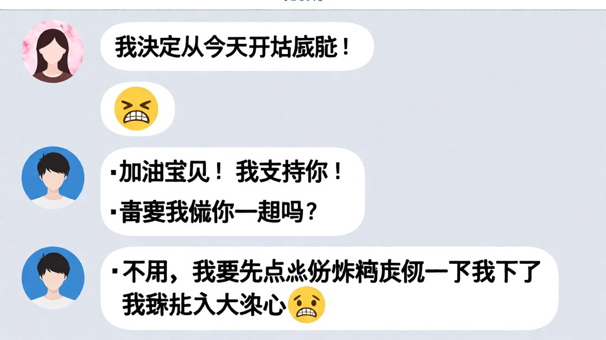 说减肥第一件事是吃炸鸡庆祝决心，这波操作太秀了