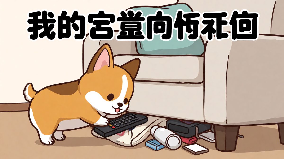 柯基拆家从不只是为了拆