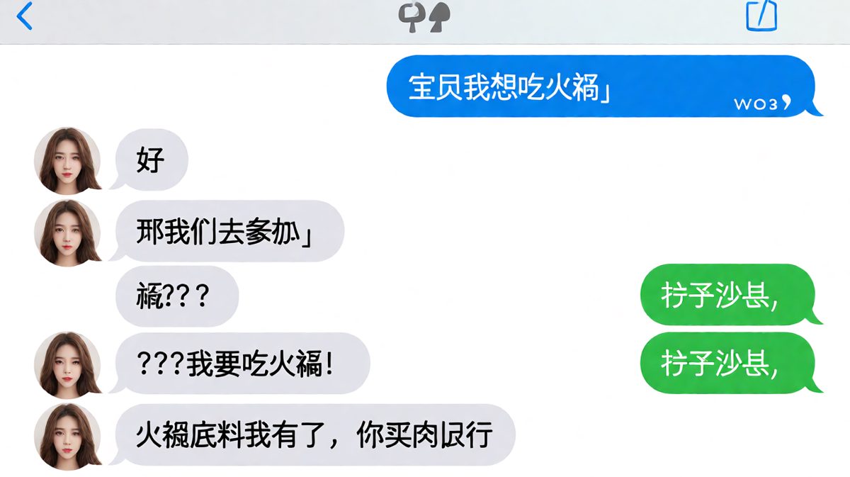 女生想吃火锅，男生直接掏出现成底料让她买单
