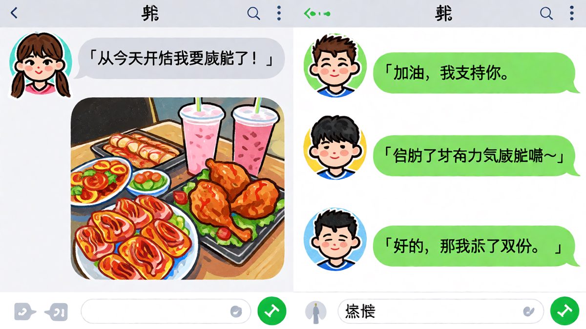 减肥宣言刚立完，烧烤已上桌