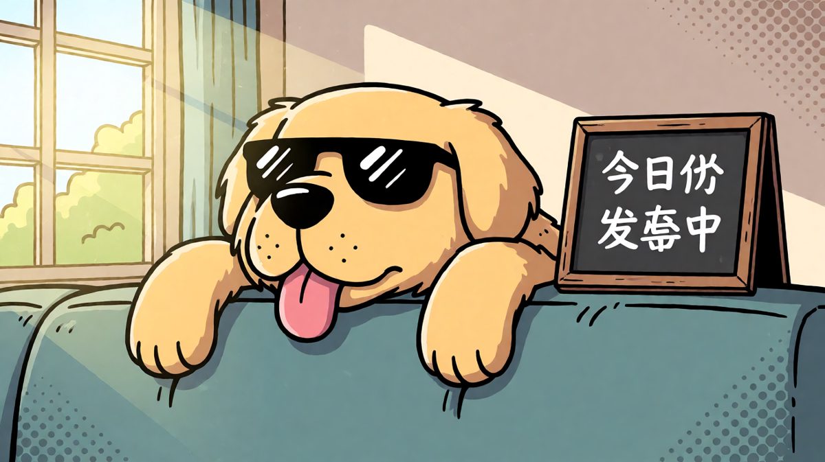 狗生最高境界：躺平才是正经事