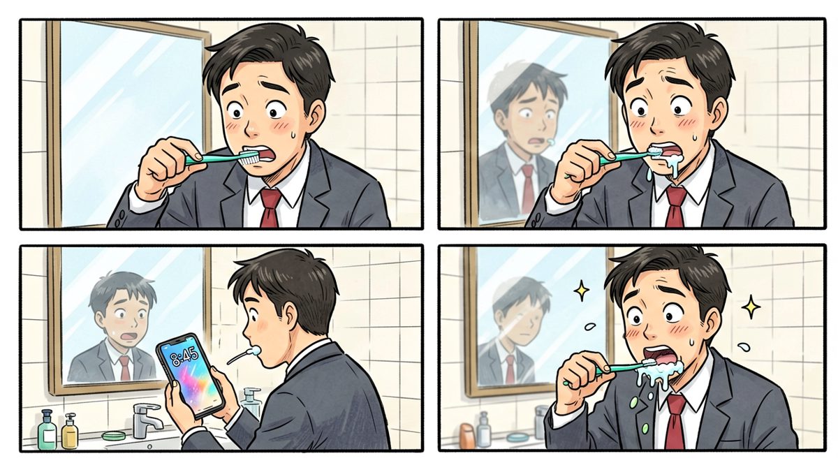糟糕！迟到了！