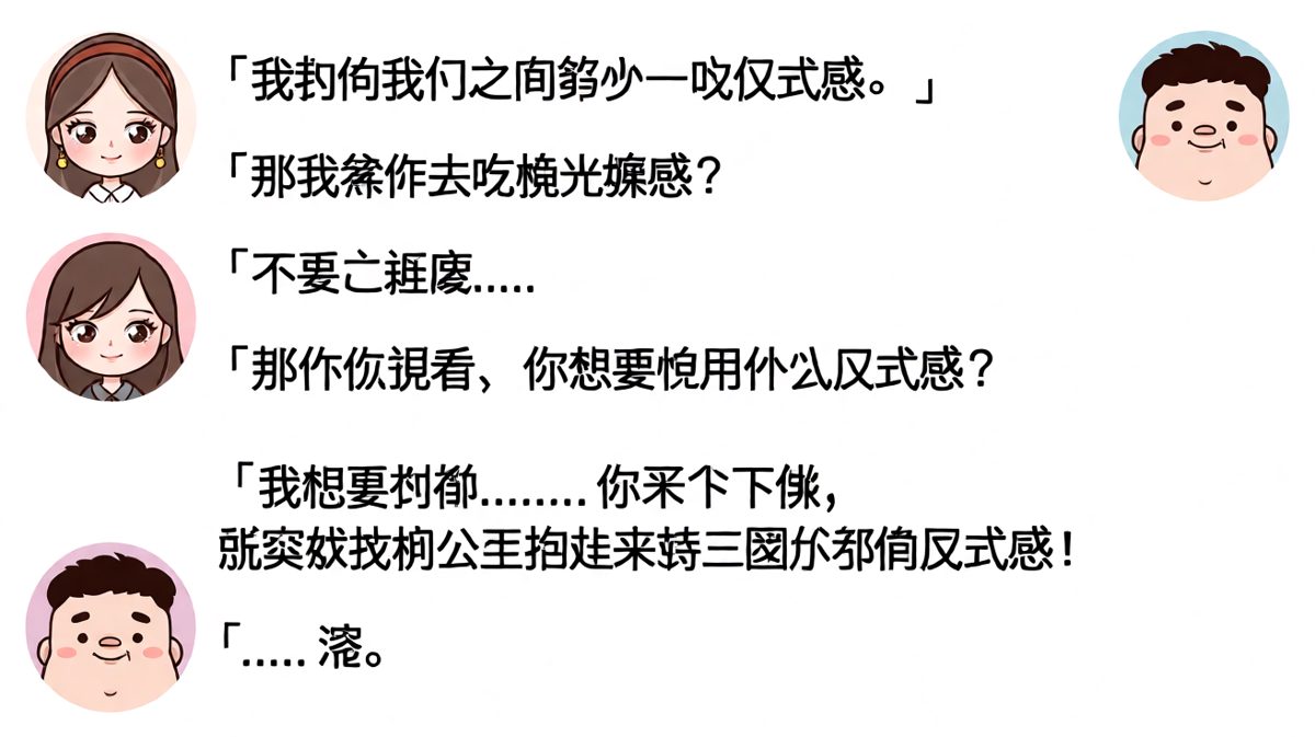 女生要的仪式感，让男生直接无言以对。