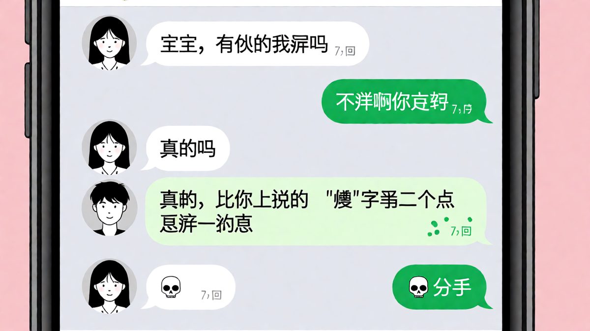 送命题"我胖吗"——男生的求生欲彻底翻车