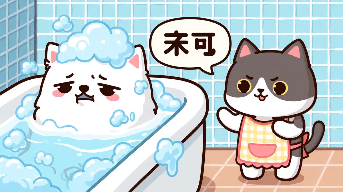 狗狗：我是一条漂亮的白色浴巾，不是狗