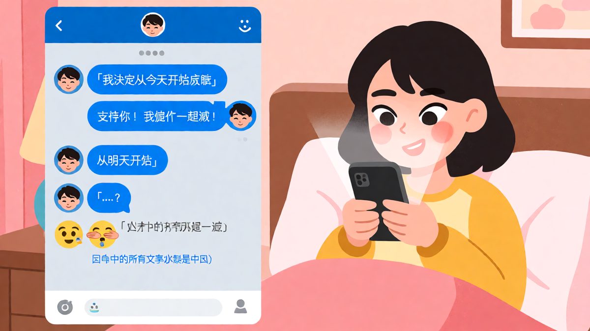 说好的减肥，原来是从明天开始。
