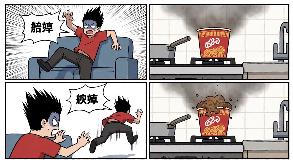 等等！！我的泡面！！
