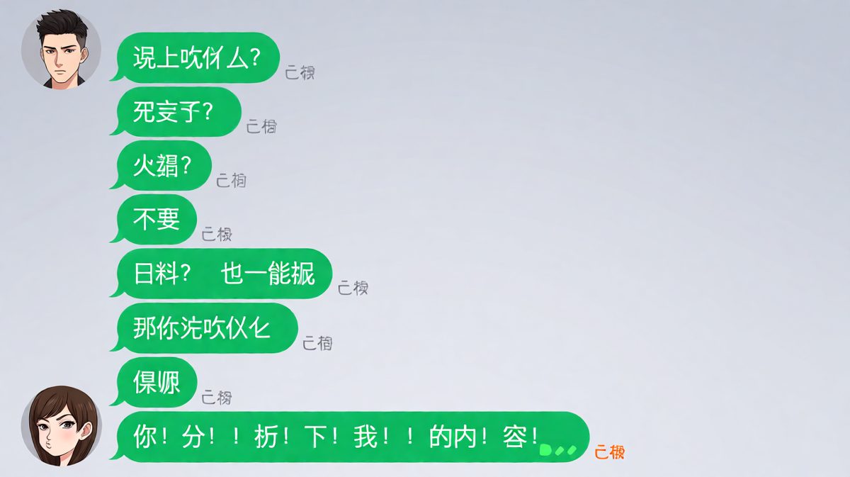 '随便'的终极悖论：点餐困难户的死亡循环，男生彻底崩溃