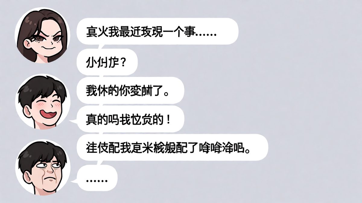 女生先夸后'撩'，男生从开心到石化只在一瞬间
