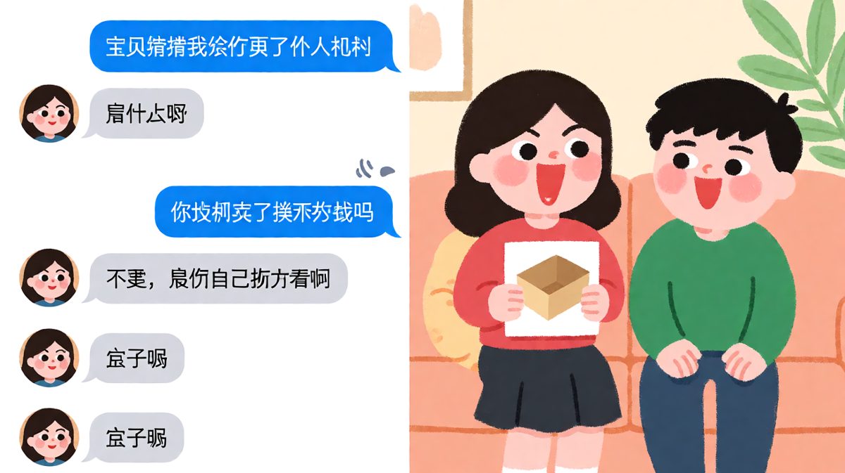 送礼物的反转，比礼物本身更让人哭笑不得。