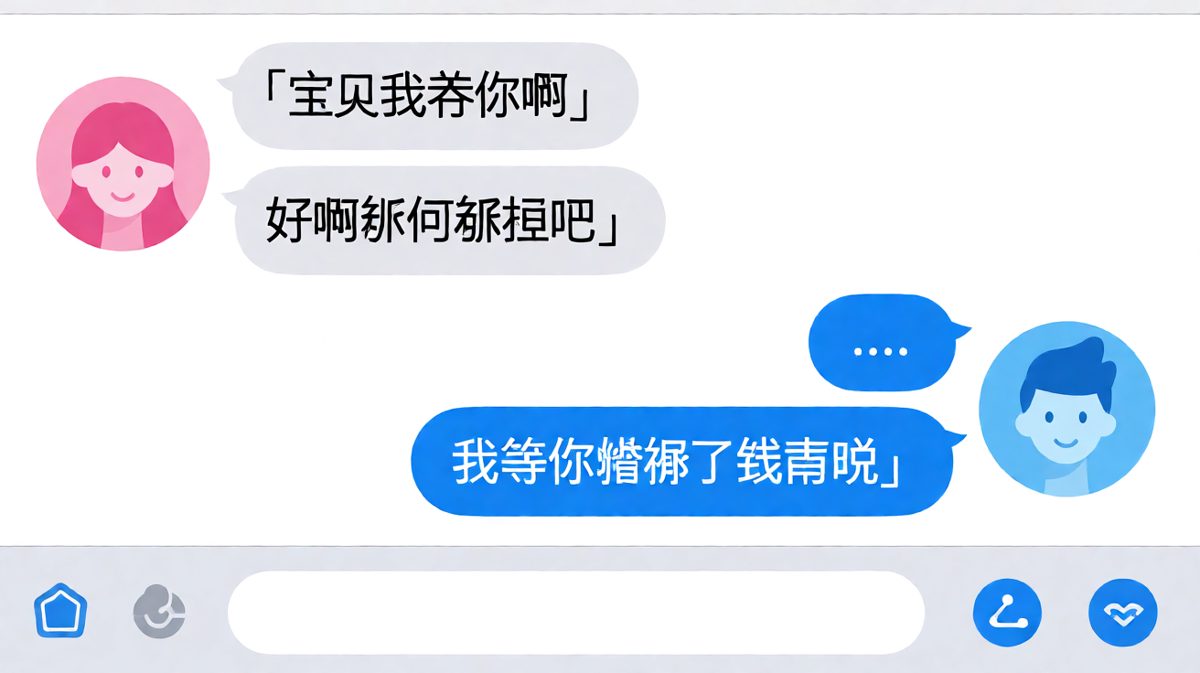 我养你啊？行，你先辞职