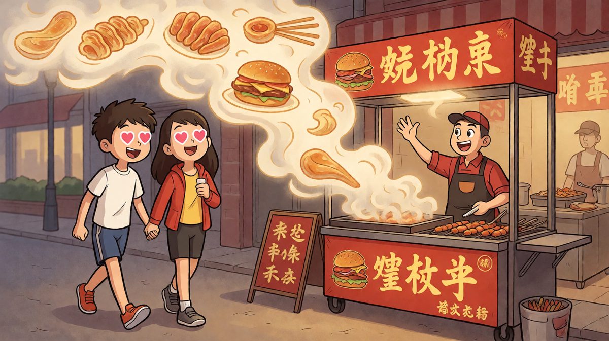 等等……那边是什么香味？！