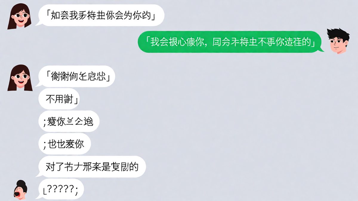 男生认真准备满分回答，最后却暴露是复制粘贴的