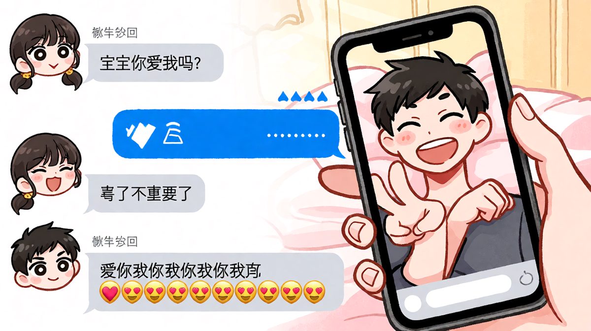 一问三不知，一爱就刷屏