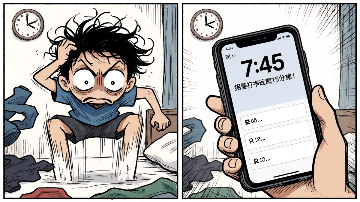 一看时间，整个人都不好了