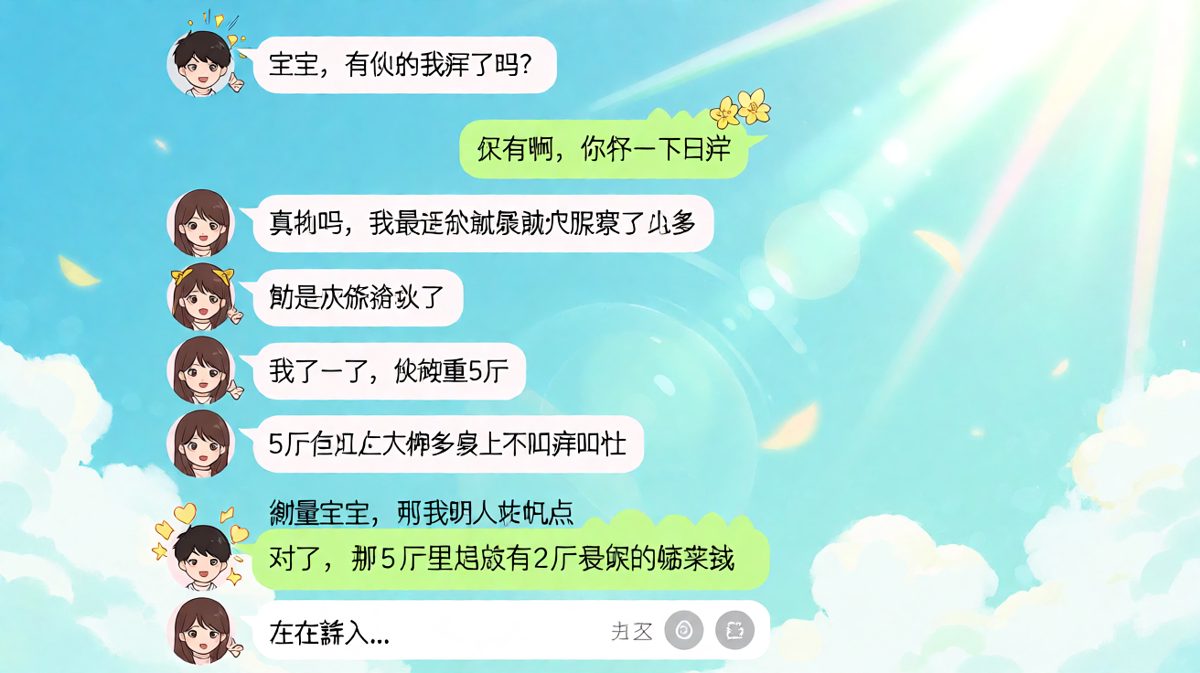 体重型：夸你瘦夸你壮，最后算账要你请奶茶。
