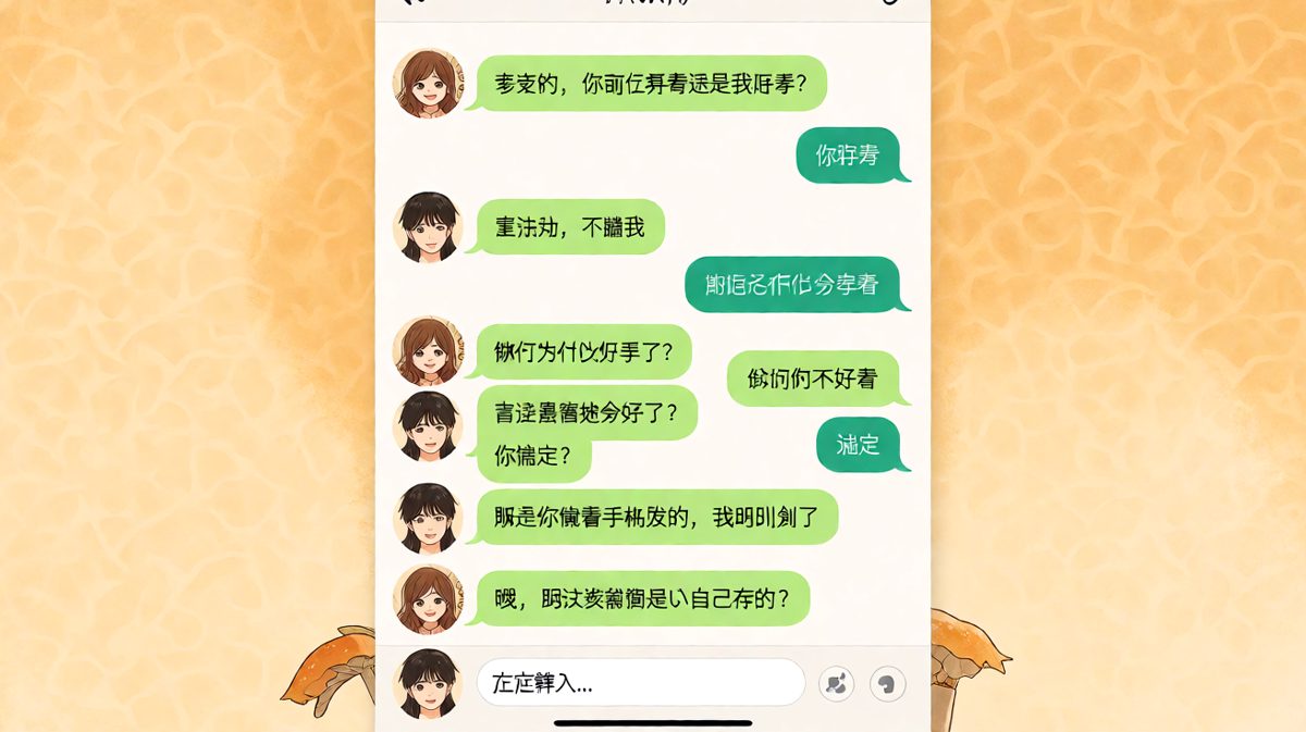 前任型：送命题变陷阱题，答案写在聊天记录里。