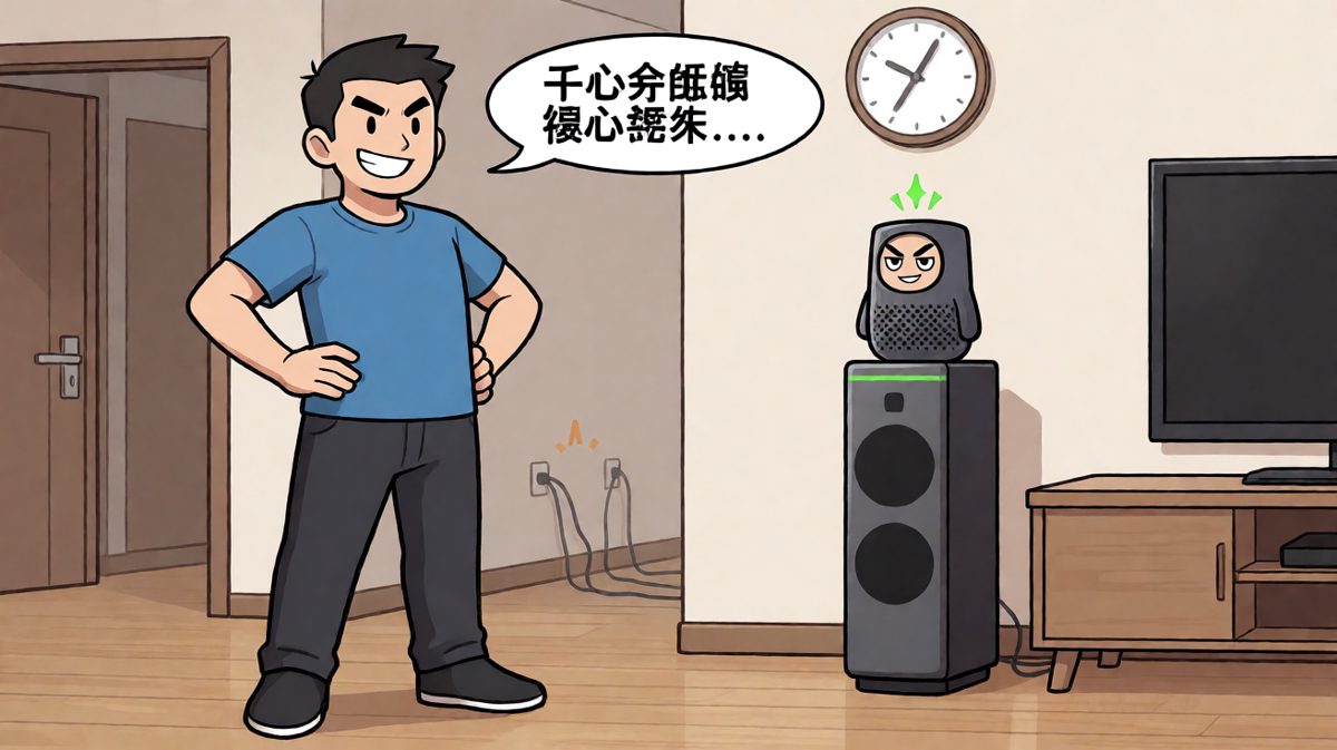 自信满满下达第一条指令