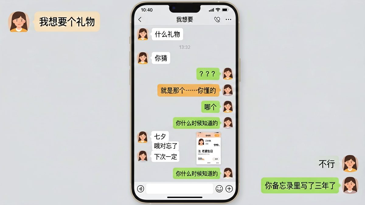假装忘记纪念日其实他早就偷偷准备好了