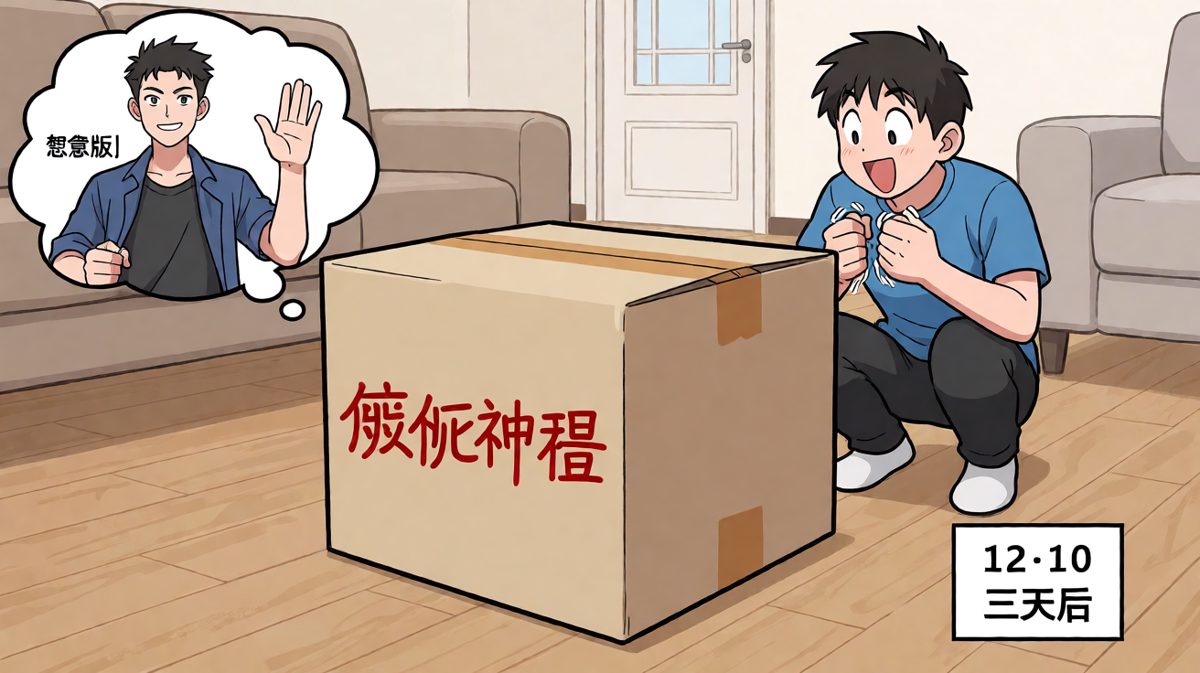 拆快递前的无限遐想，仿佛已经看到了瘦后的自己