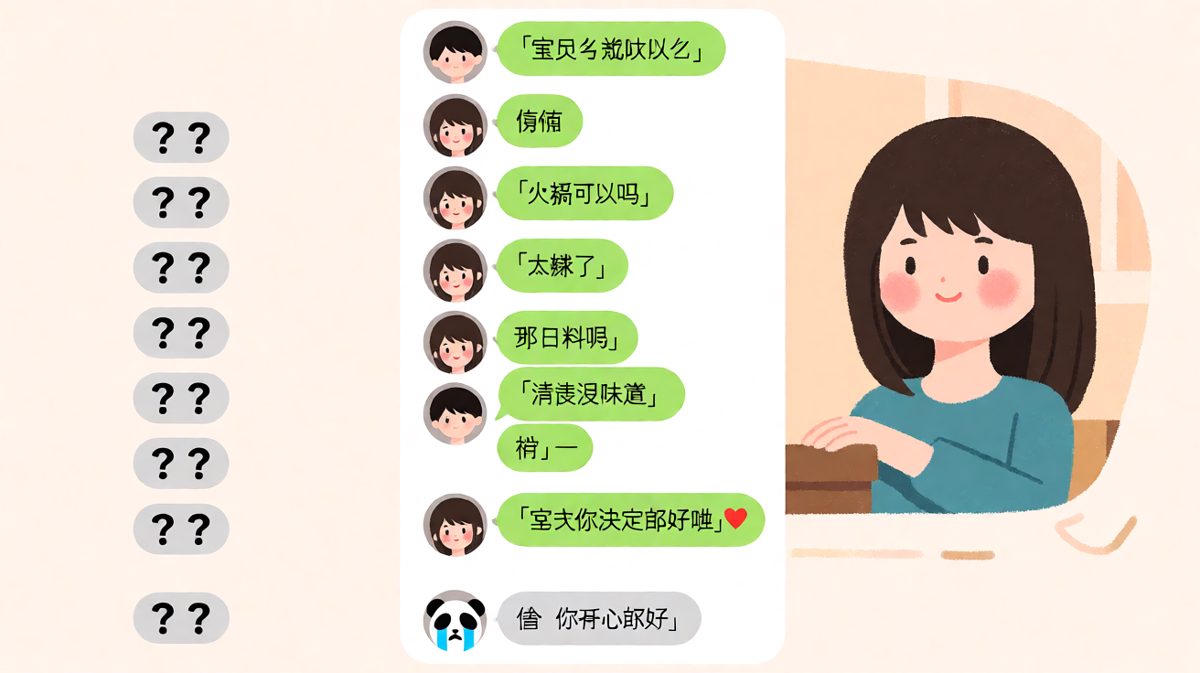 随便这两个字是情侣间最大的谎言