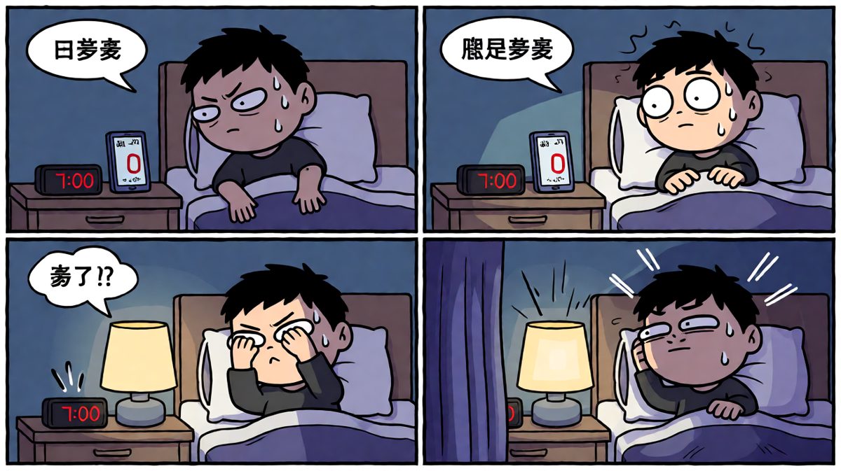 醒是醒了，但生活依然在搞我
