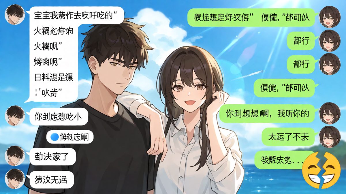 问女生吃什么是最难的送命题，答案永远是错的