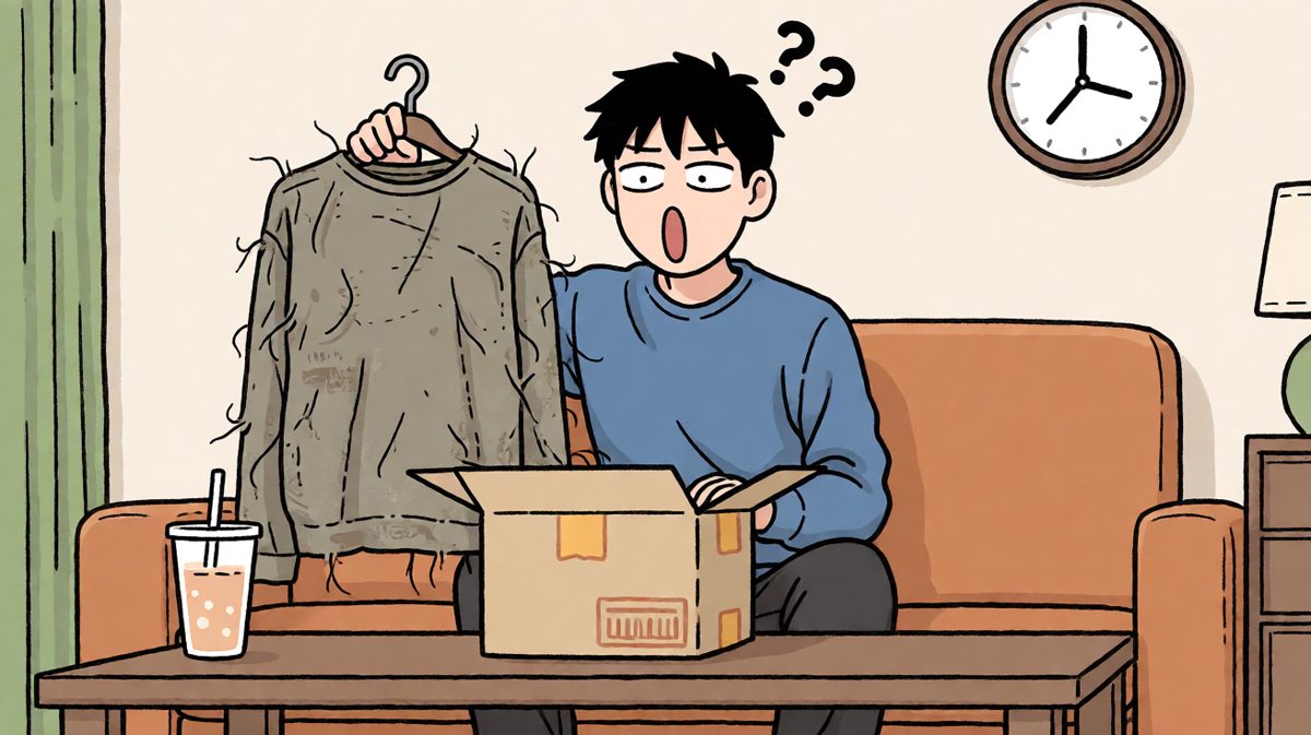 卖家秀和买家秀，原来真的是两个物种。