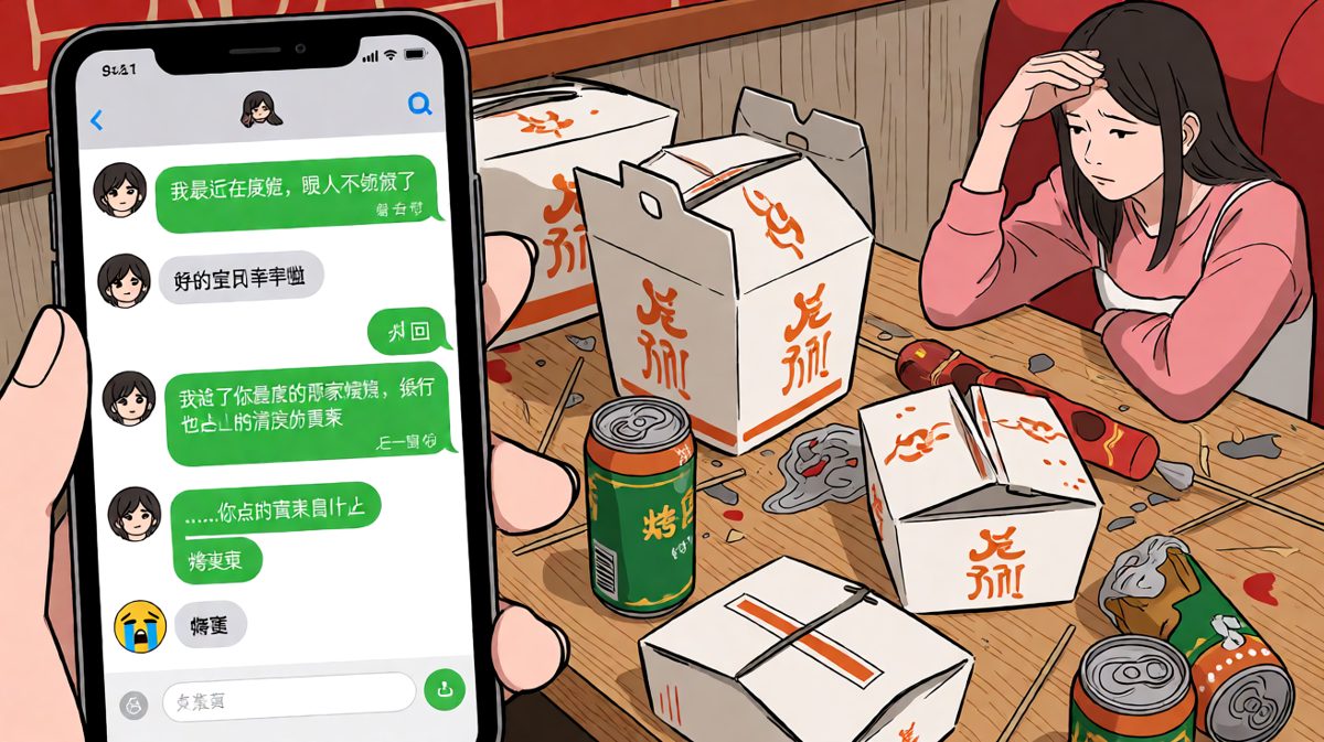 嘴上说减肥，手却诚实地点了烧烤还说是'清淡的'