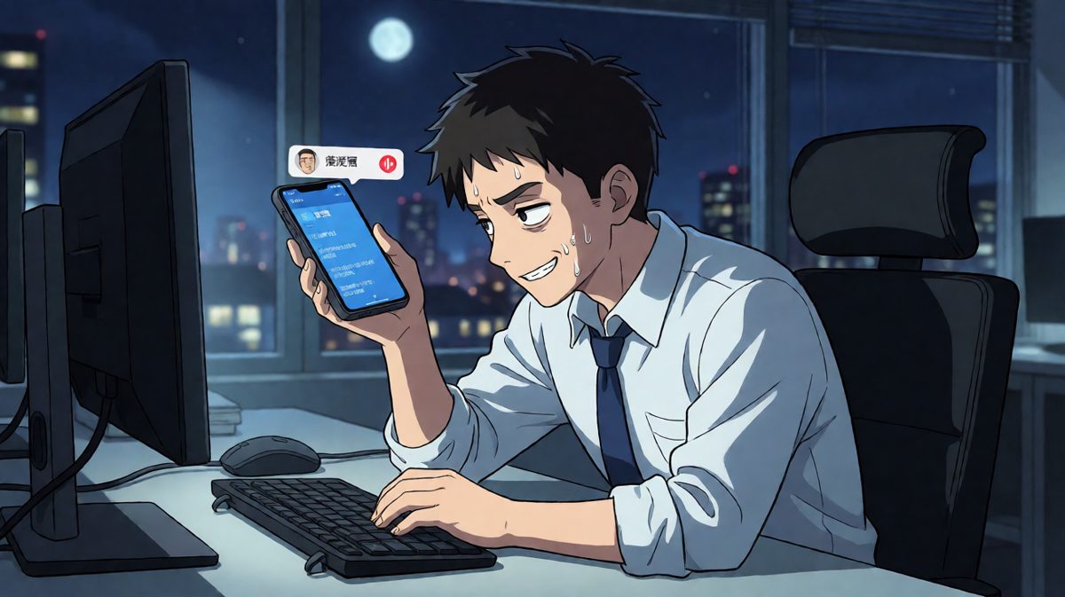 老板：还在加班？辛苦了，明天调休。小明：好的老板，那我今天先下班。