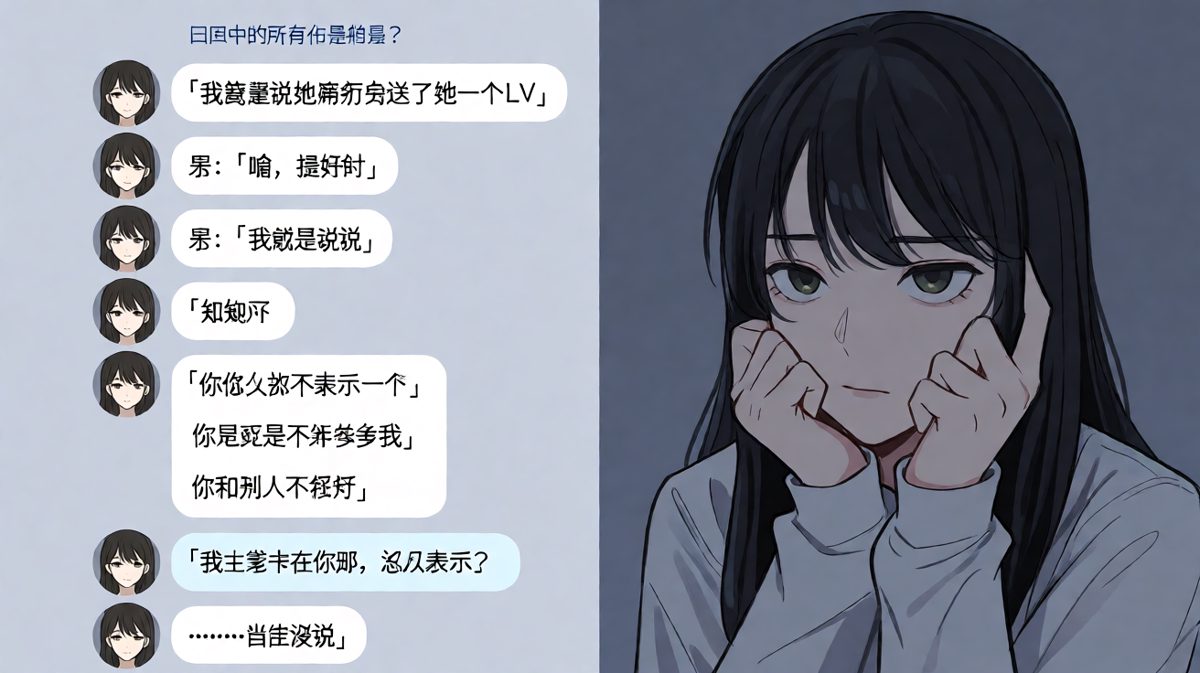 闺蜜才是最高级的试探武器