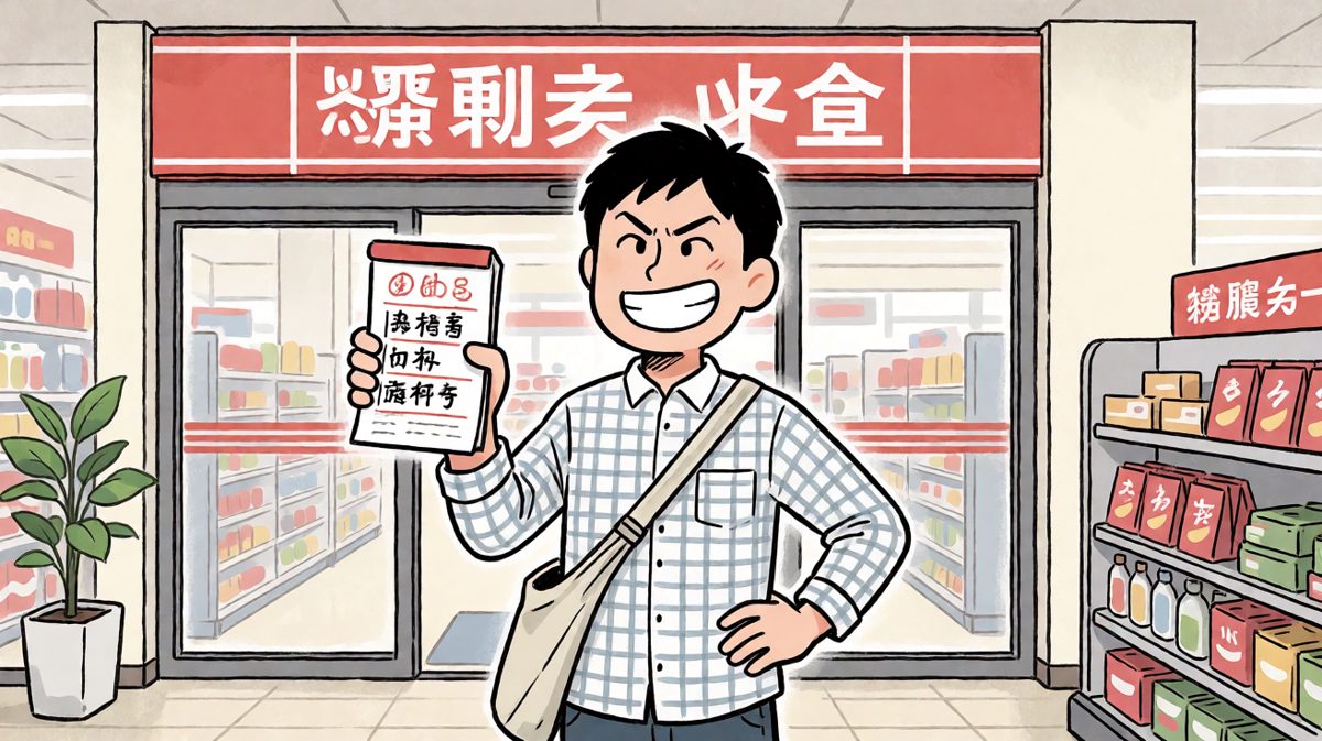 满怀信心地走进超市，购物计划完美无缺！