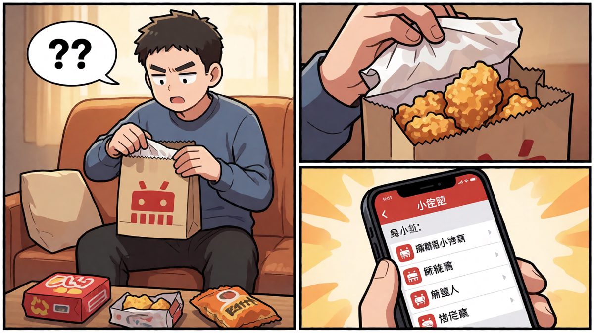 打开发现根本不是自己的外卖